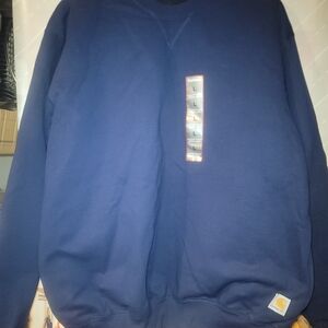 Carhartt Men's Navy Sweatshirt